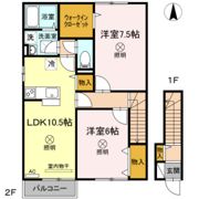 プレミール今在家の間取り画像