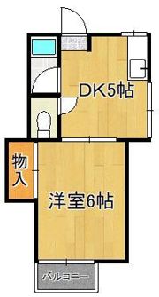 claire felicite篠崎の間取り画像