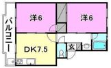 関谷マンション（西石井）の間取り画像