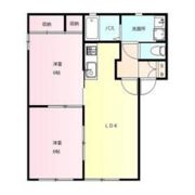 パーシモン Aの間取り画像