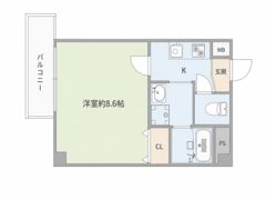 アヴェーレ早苗町の間取り画像