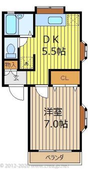 ツインズハウスⅡの間取り画像