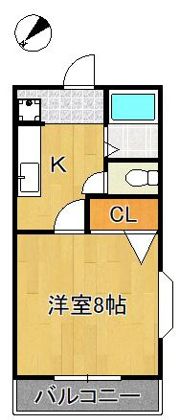 グリンピアMの間取り画像