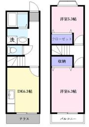 メゾンラフォーレの間取り画像