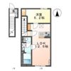 （仮称）嘉島町新築アパートの間取り画像