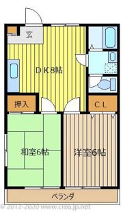 メゾンホソダBの間取り画像