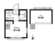 ハーミットクラブハウス峰岡B棟の間取り画像