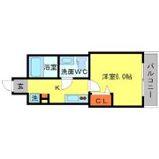 SERENiTE北浜の間取り画像