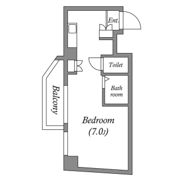 ドミール堺筋本町の間取り画像