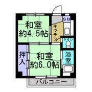 ビレッジハウス榎戸 1号棟の間取り画像