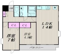 ピアーチェウチムラパートⅧ（エイト）の間取り画像