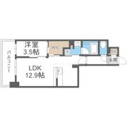 リビオメゾン新大阪の間取り画像