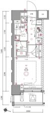 AZEST西川口Ⅲの間取り画像