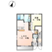 Dモンドの間取り画像