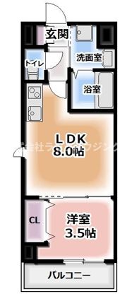 サンフレンドIVの間取り画像