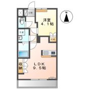 ベルフィーユMiyaの間取り画像