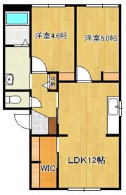 ハウストランキルA棟の間取り画像
