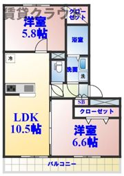 リブリ・浜野の間取り画像
