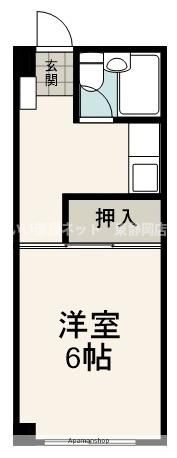 カーサ伊庄段の間取り画像