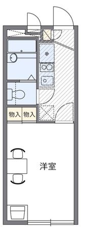 レオパレスアネッソ井口の間取り画像
