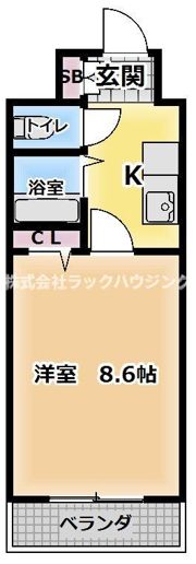 グランヴェール若見の間取り画像
