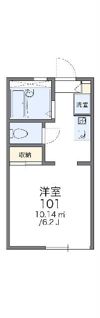 レオパレスAXIAの間取り画像