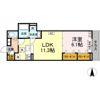 セレスティア西保木間の間取り画像
