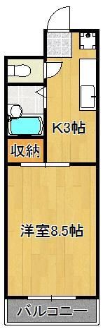 リバーサイド板櫃の間取り画像