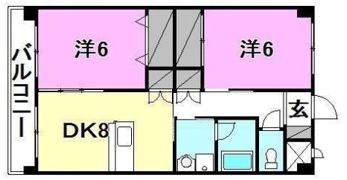 ビューハイムの間取り画像