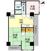 メゾンひまわりの間取り画像