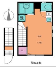 ルネコート京成高砂の間取り画像