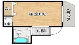 パルメゾンひろⅢの間取り画像