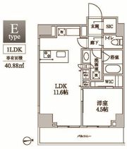 レジディア中延Ⅱの間取り画像