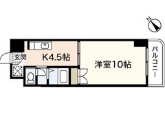エスト牛田本町の間取り画像