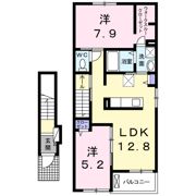 Piaget玉名の間取り画像