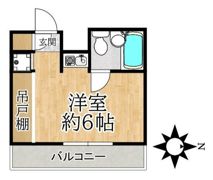 メイプルハイムⅡの間取り画像