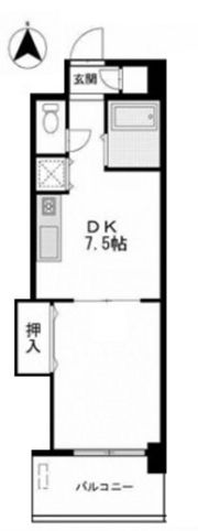 ミッションデルタの間取り画像