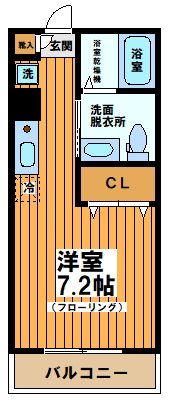 メゾンボヌールの間取り画像