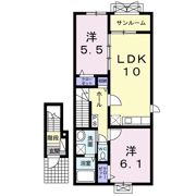 パディストンの間取り画像