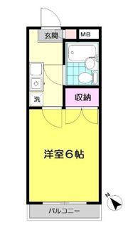 アビテB・Bの間取り画像