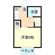 若葉コートの間取り画像