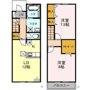 デルフィ 参番館の間取り画像