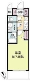 ブランシエスタ天満の間取り画像