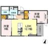 セレスティア大和町の間取り画像
