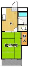 シャトレ黒崎の間取り画像