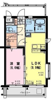 レガーロの間取り画像