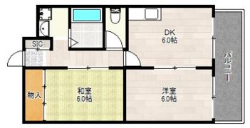 レクシア歌島の間取り画像