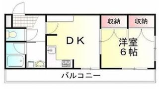 レインボー第二の間取り画像