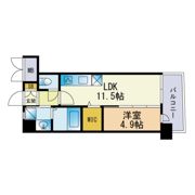 ギャラン荒江の間取り画像