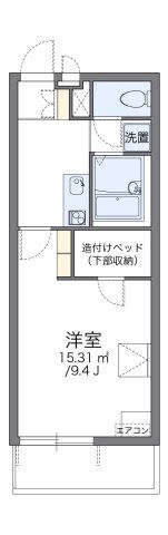 レオパレスロワジールの間取り画像